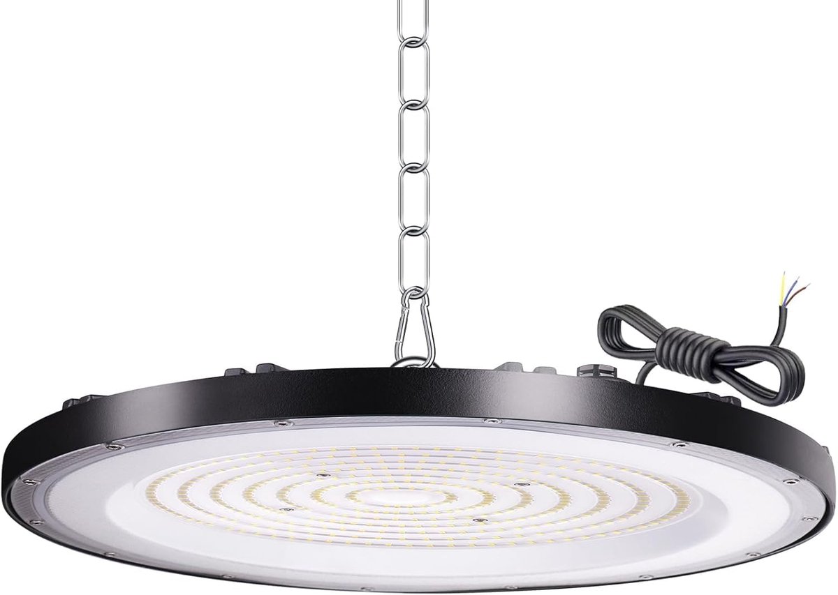 UFO LED spotlight 300W - 30000LM helder licht - industrieel ontwerp - veilig voor werkplaatsen - ShopVlot