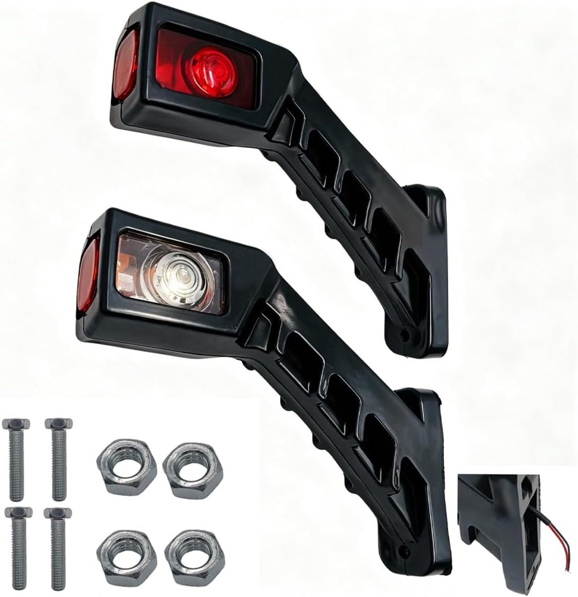 LED limit lights - pack van 2 - 12V/24V - waterdicht IP65 - verhoog je veiligheid - ShopVlot