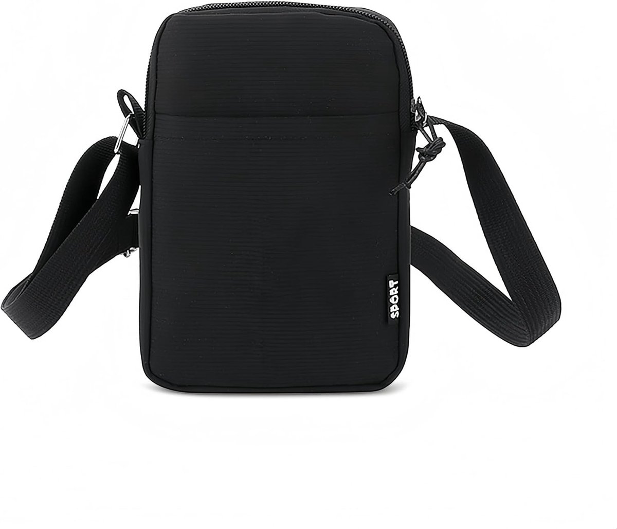 Schoudertas Klein - Lichtgewicht Canvas - Verstelbare Nylon Schouderband - Ideaal voor Mobiele Telefoon - SnelShoppen