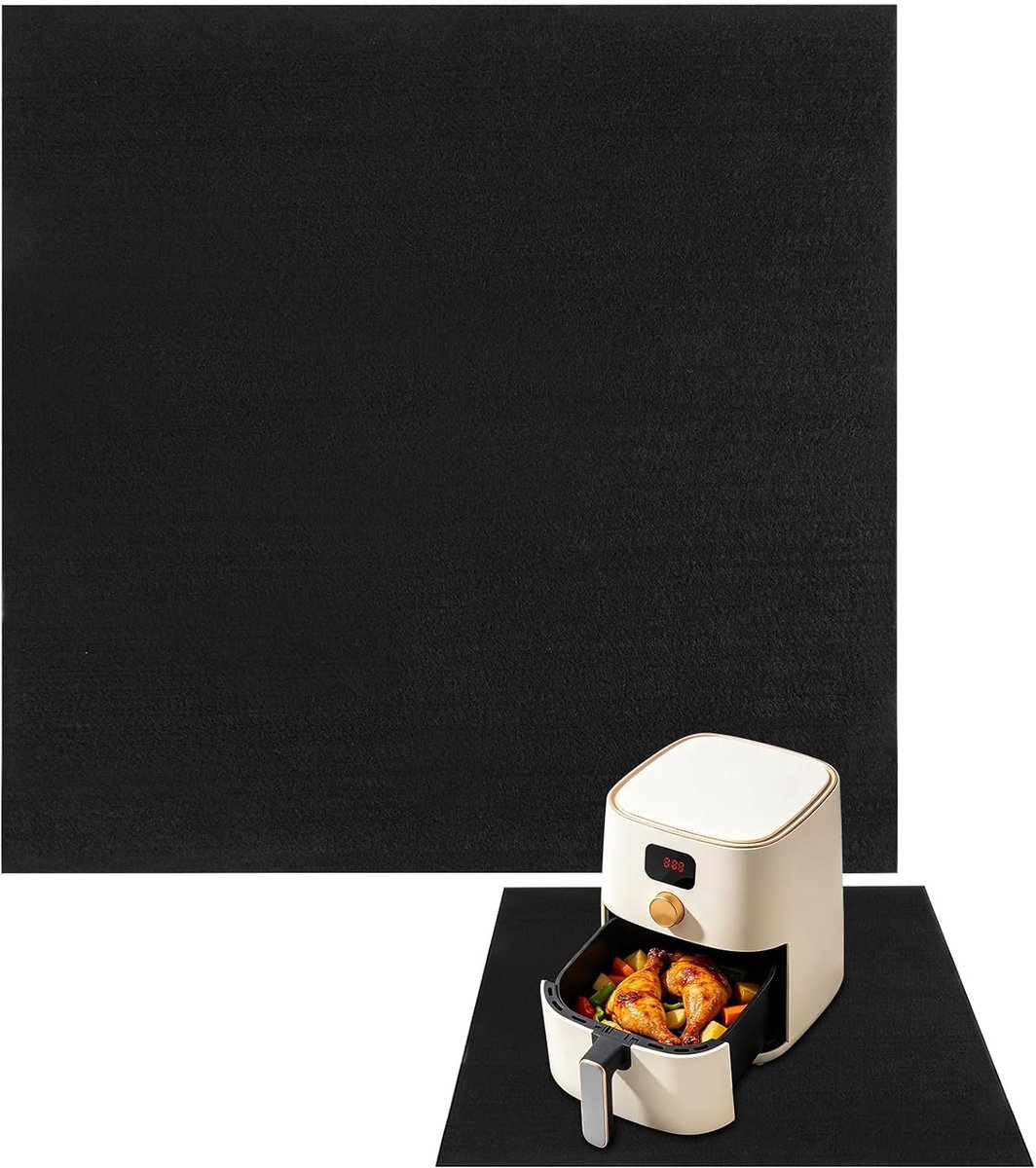 Vuurschaal 50 x 50 cm - voorgeoxideerde vezels - vlambestendig - beschermt werkbladen - SnelShoppen