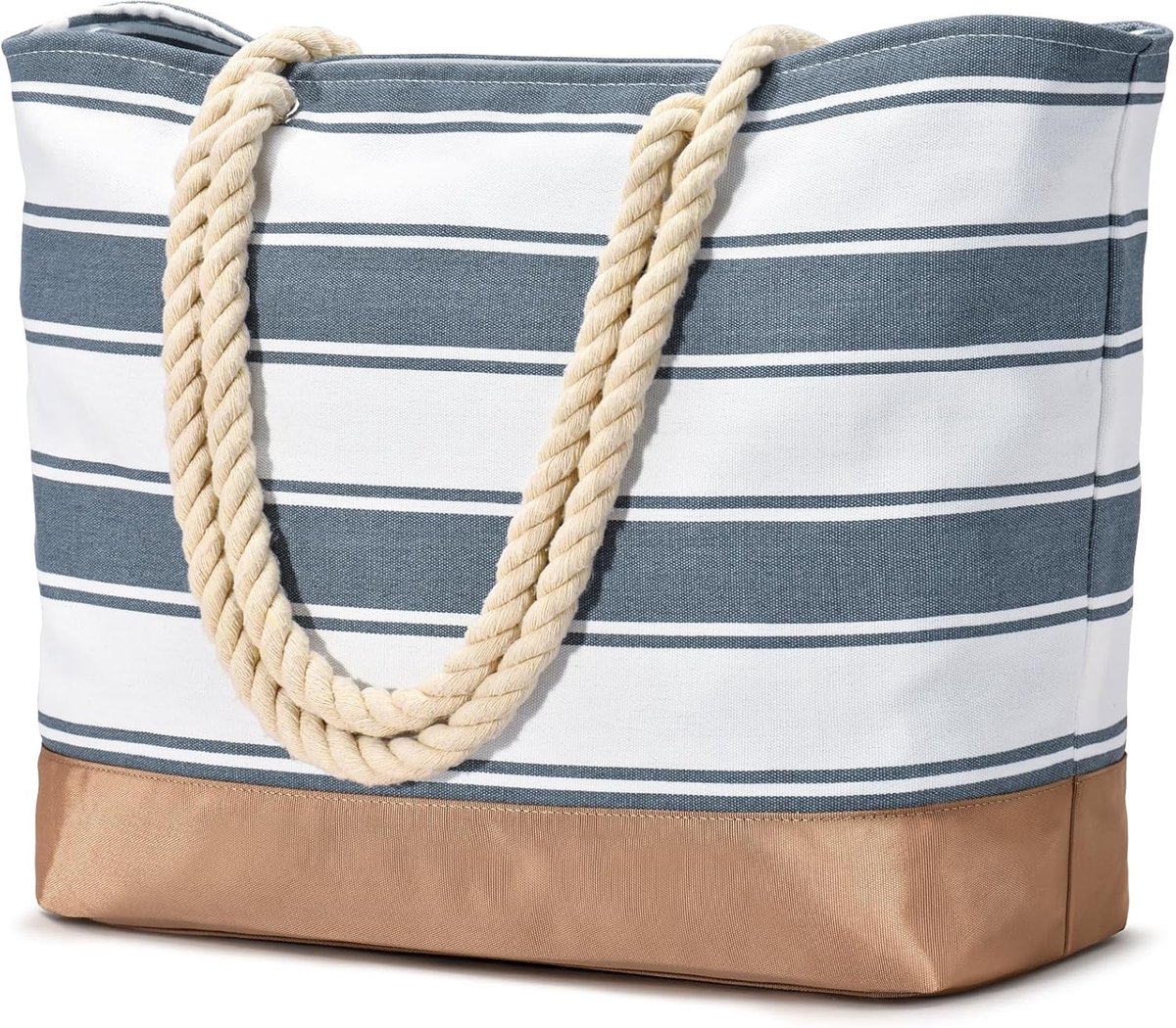 strandtas grote shopper - waterdicht - met rits - ideaal voor op vakantie - SnelShoppen