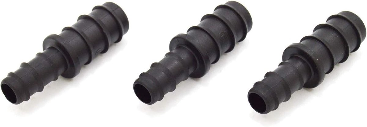 540363 reductiermof, 16 x 12 mm, zwart, 3 stuks