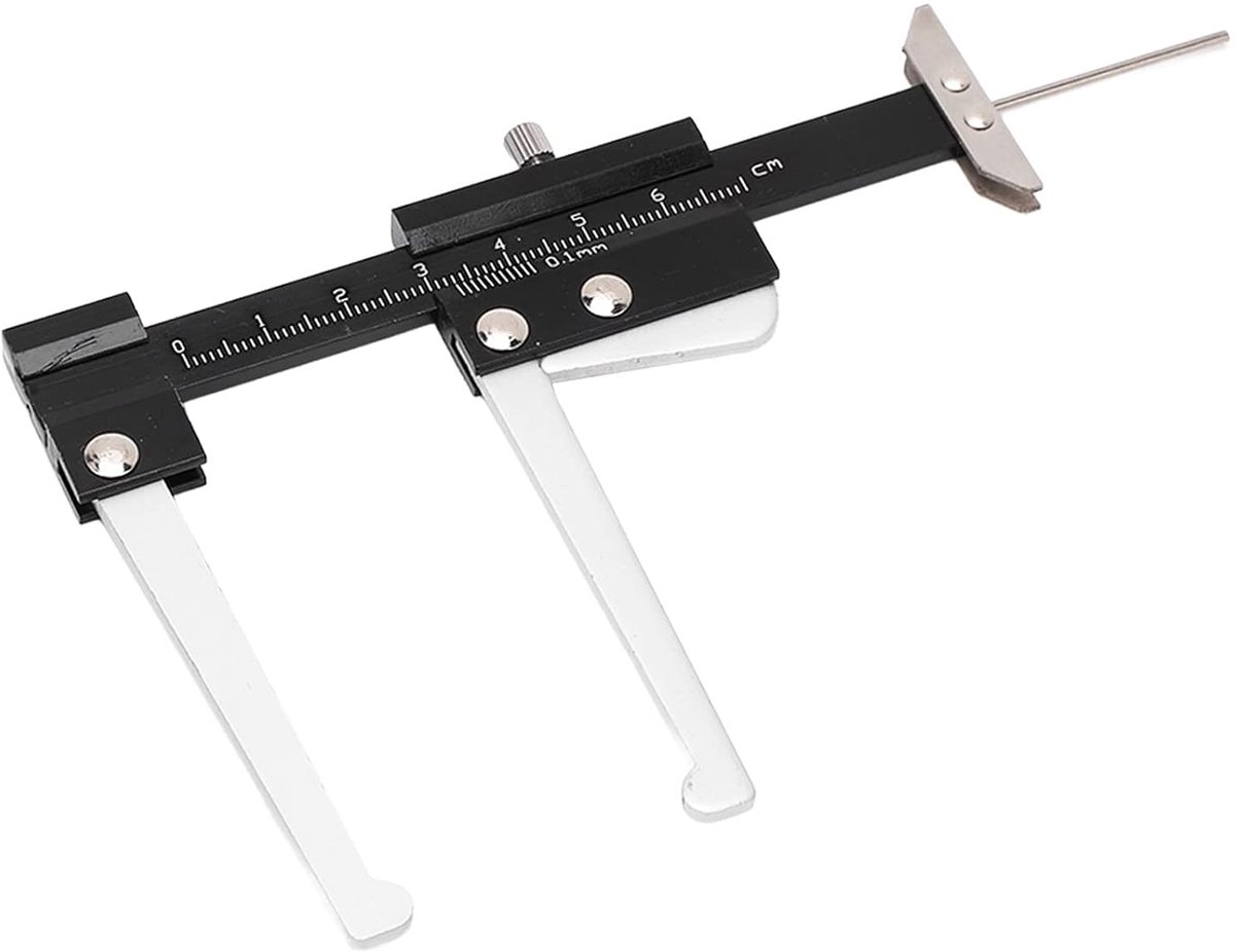 slijtagediktest, profielmeter, liniaal, handmatige metrische schaal, 60 mm rotor-schuifmaat, micrometer, draagbaar voor personenauto's