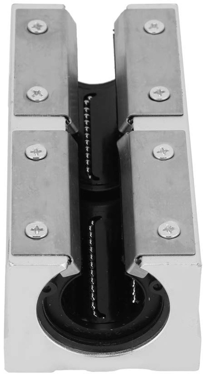 Lineaire open lagers SBR 25 LUU 25 mm aluminium open type lineaire glijlagerblok