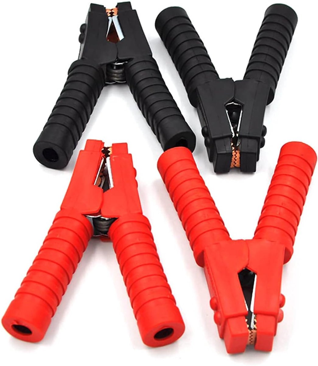 TX-100 4 stuks vervangende slangklemmen voor robuuste batterij die met 1 # AWG draad kunnen worden verbonden