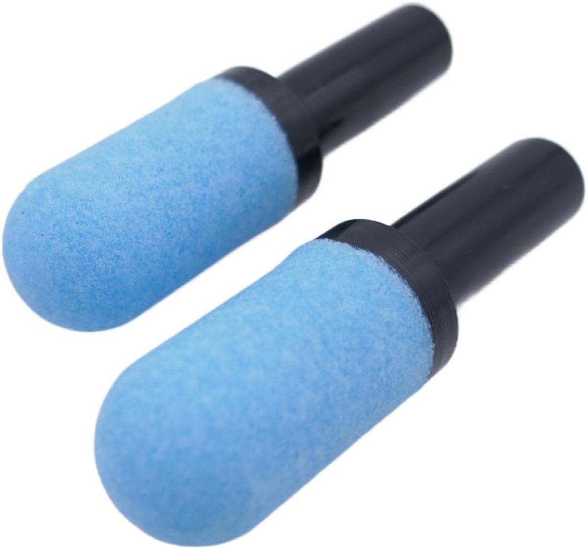 Pneumatisch inzetbare geluiddemper van gesinterd plastic met 12 mm nippel 2 stuks (1, 2 stuks inzetbare geluiddemper 12 mm)
