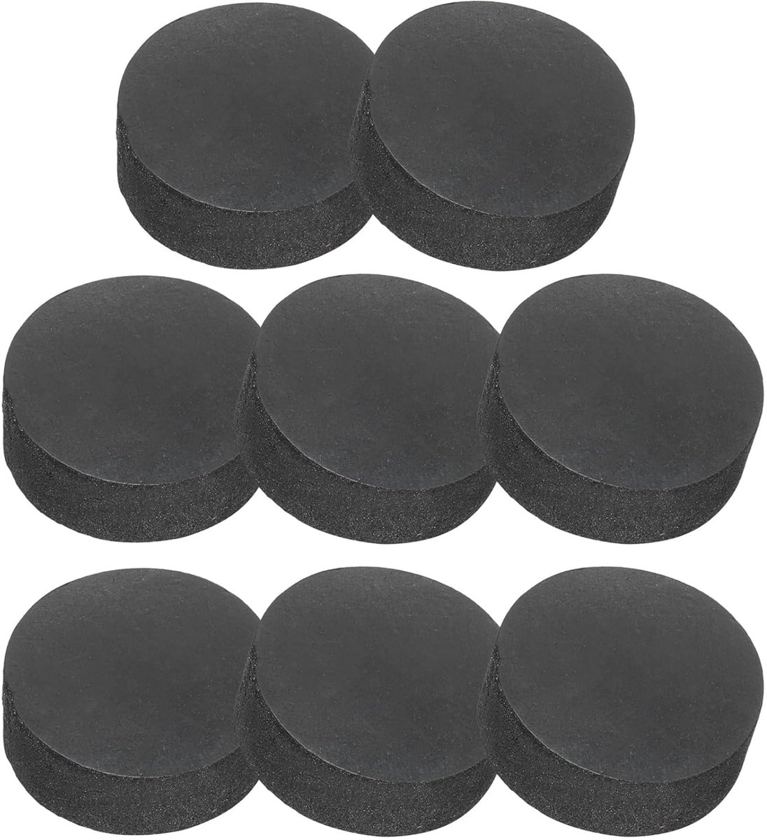 8 stuks rubberen sluitringen, 22 mm x 8 mm (OD x dik), ronde rubberen bussen, afdichtingen, rubberen pads, afstandshulzen, rubberen afdichting voor huis, auto-accessoires, doe-het-zelf, zwart