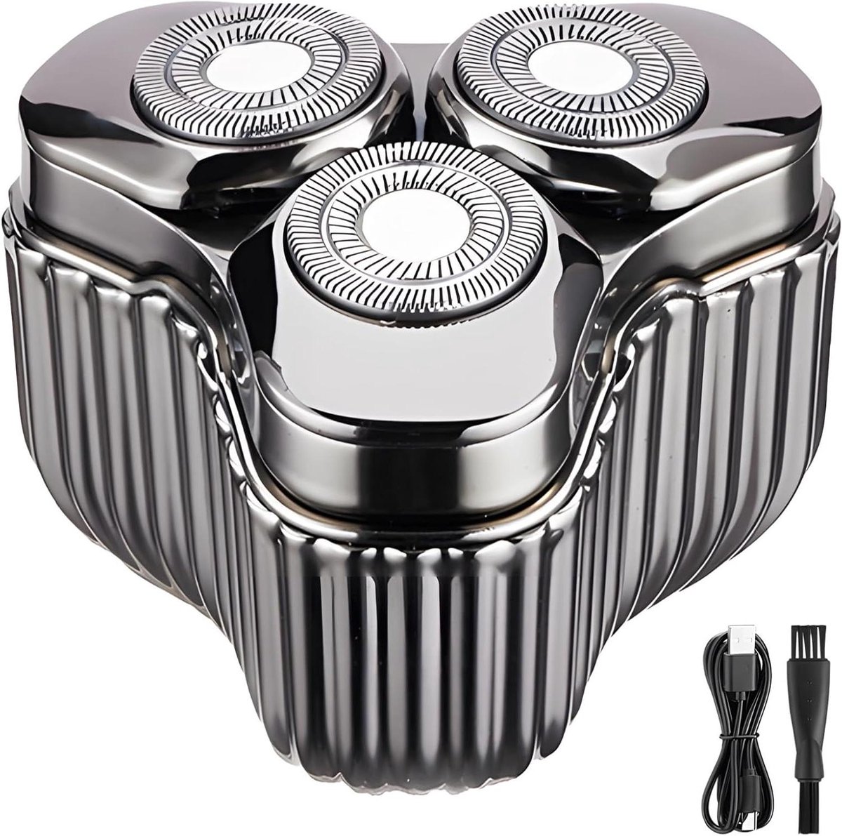 Mini Scheerapparaat - Reis Scheerapparaat - Handige Verzorging - IPX7 Waterdicht - 65 x 5 x 5 cm - Zilver