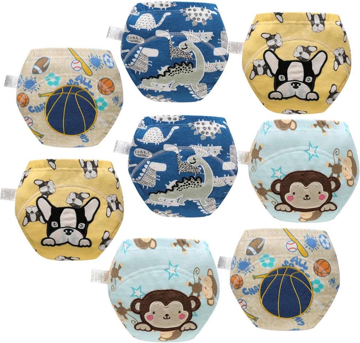 Oefenbroekjes baby - wasbare luierset - comfortabel en ademend - ideaal voor zindelijkheidstraining - SnelShoppen