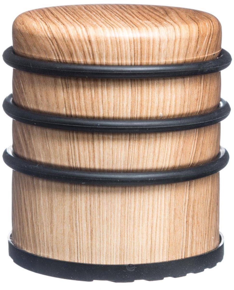Deurstopper met natuurlijk houteffect - stijlvol design - voorkomt deuren klapperen - ideaal voor thuisgebruik - ShopVlot