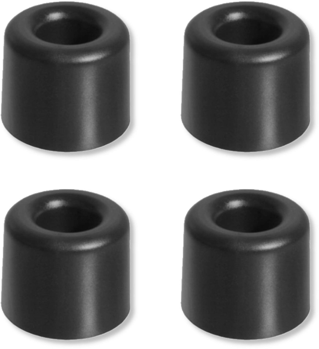 Deurstopper 30 mm - kunststof - 4 stuks - voorkomt schade aan muren - ShopVlot