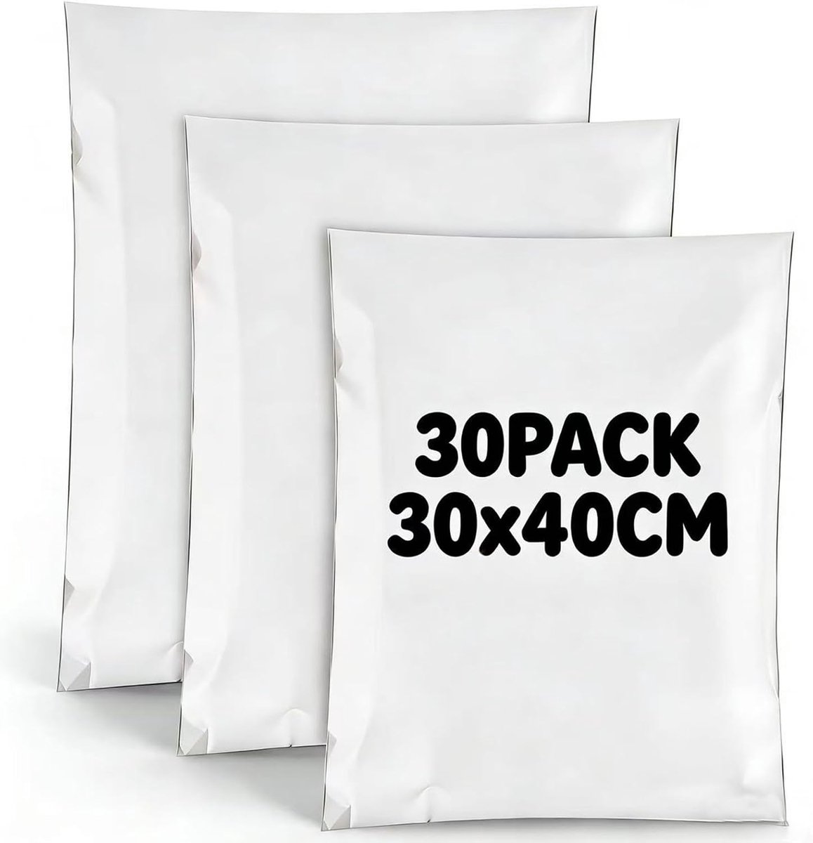 30 stuks plastic verzendzakken, 30 x 40 cm, waterdichte verzendzakken, kleding, verzendzakken, zelfklevend, afsluitbaar, voor vintage en andere kleine bedrijven