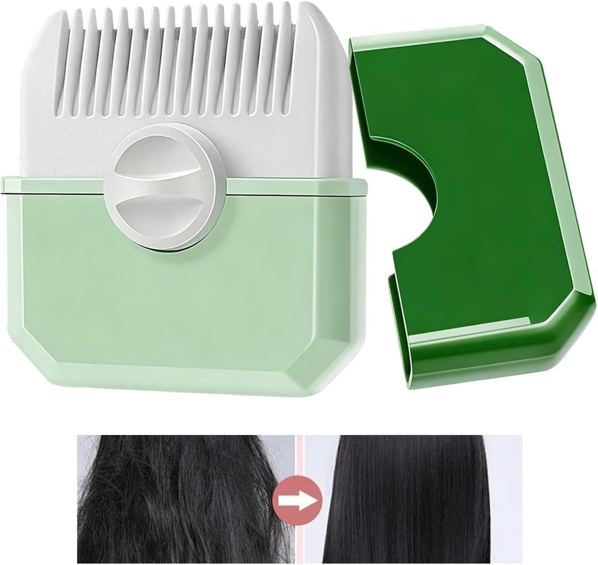 - Draagbare verzorgingskam | Handmatige haartrimmer - Barber Kapper