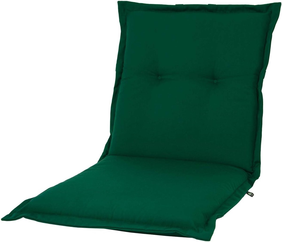 Tuinkussen 100 x 50 cm - Prisma Forest Green - Stevige foam - Extra comfortabel zitten - SnelShoppen