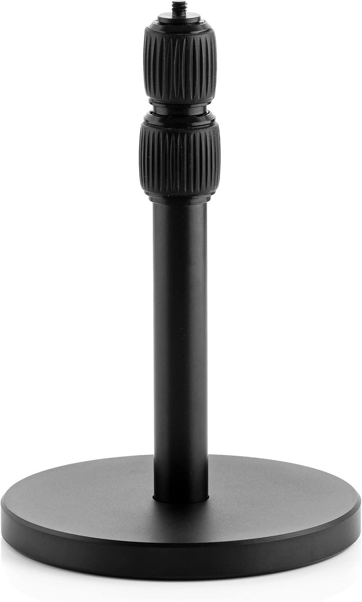 Microfoonstatief Tafelstand 20-40 cm - Verstelbaar - Multifunctioneel - Ideaal voor podcasts - SnelShoppen