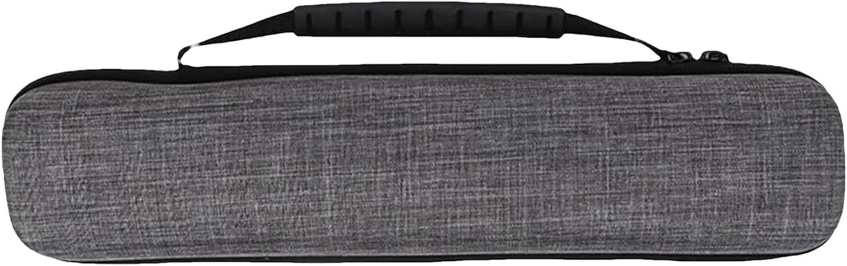 Flat Iron Opbergkoffer - Krultang Organizer - Haarstyling Beschermen - Waterdicht en Schokbestendig - Compact Ontwerp - Grijs