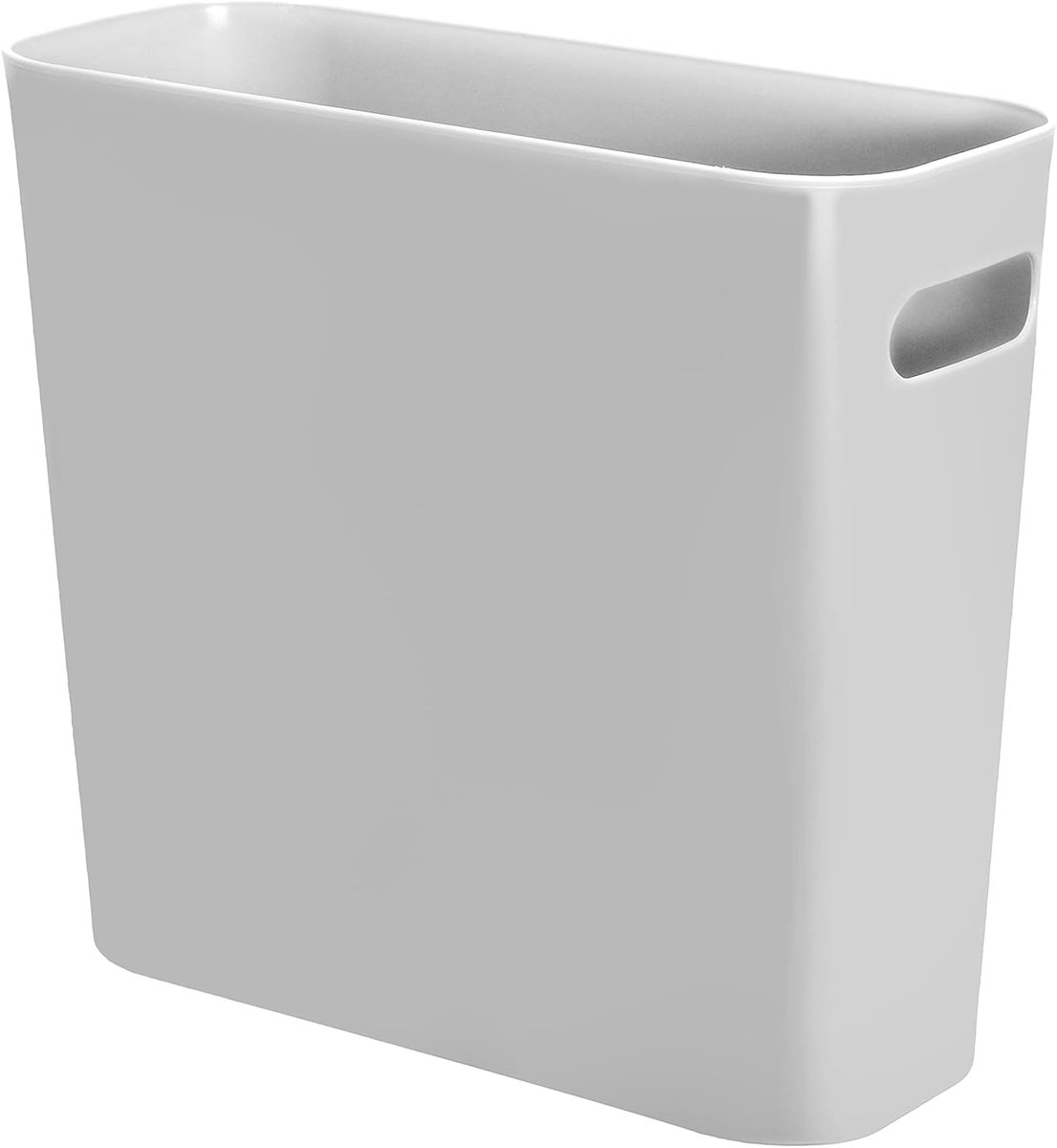 Afvalemmer 5.5L - Plastic - Met handvatten - Ideaal voor kleine ruimtes - SnelShoppen