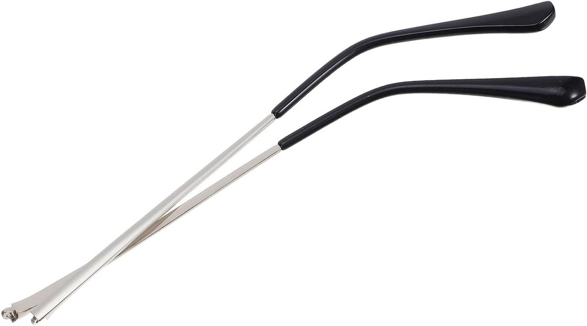 Brilpoten Vervanging - Brilreparatie Onderdelen - Bril Repareren - Enkel Tand Ontwerp - 142 cm - Zilver
