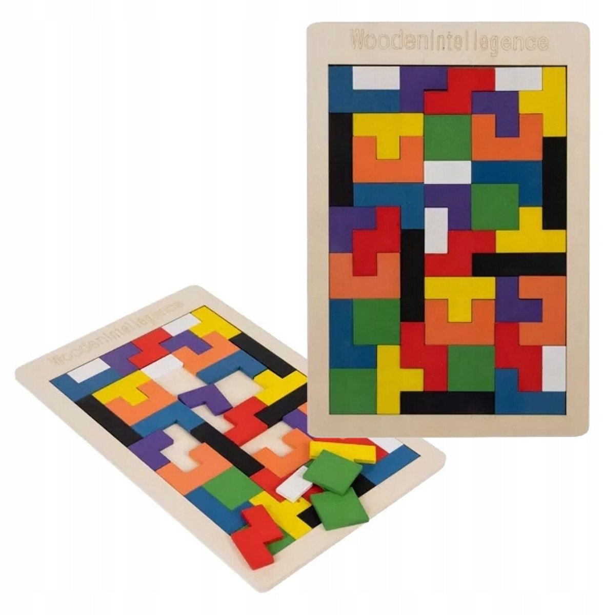 Houten Logica Puzzel Speelgoed - Educatief 40 Delen