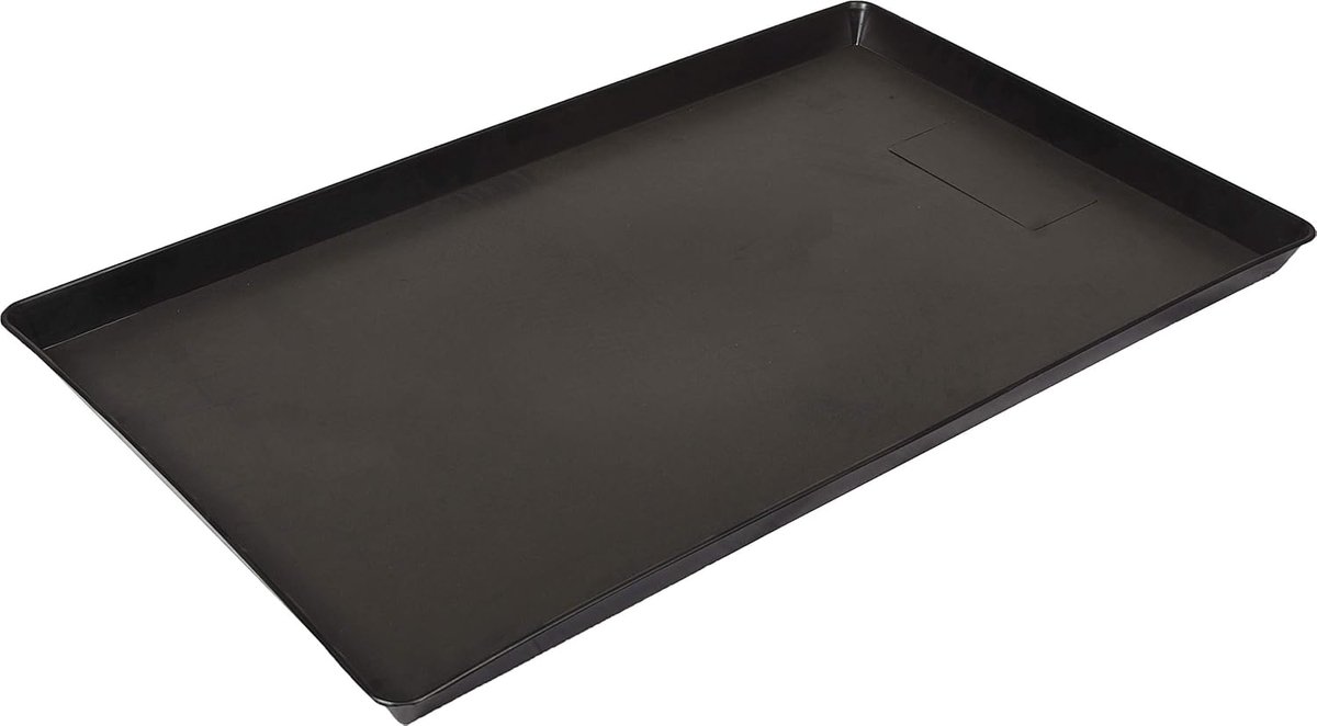Kunststof lade voor draadkooi zwart L: 59,5 cm B: 42,5 cm S voor 1030490
