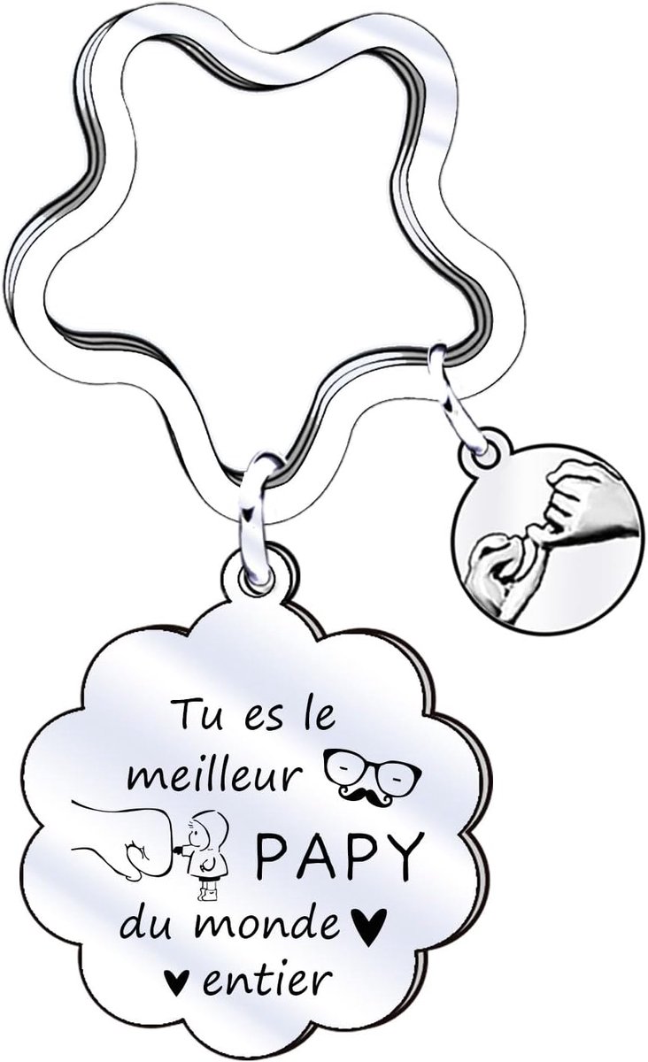 Opa, cadeau voor opa, verjaardagscadeau, cadeau-idee voor grootvader, cadeau voor opa, personaliseerbaar, opa, sleutelhanger, cadeau voor opa, Kerstmis, grootvader, origineel,