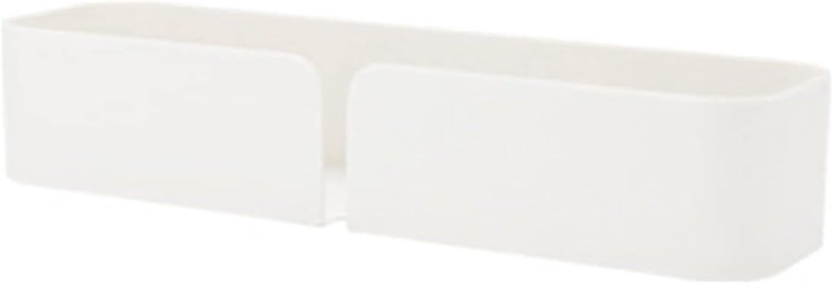 Tooloflife Nachtkastje Bed Organizer Opbergrek Drijvende Wandplanken Plank Caddy, Stick On Wandgemonteerde Slaapzaal, Kantoor voor Bril, Afstandsbediening, Sleutels, Pennen-M