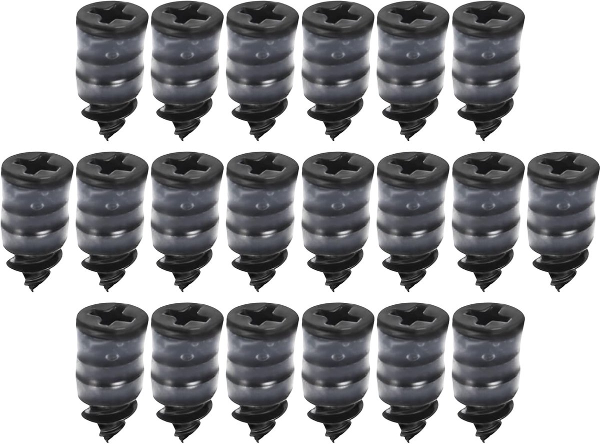 AUTOHAUX 20 stuks auto vrachtwagen bandenreparatie rubberen nagel snel gereedschap 14x7mm