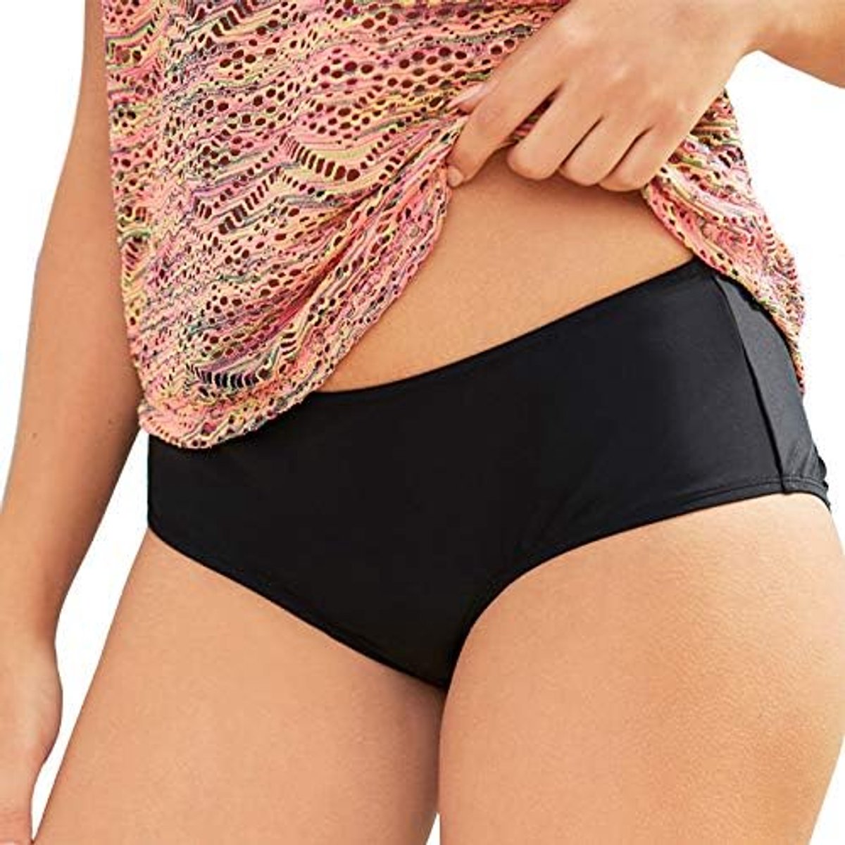Dames Sport Badpakken Twee Stukken Badmode Tankini Sets Bikini Mesh Racer Back Vest