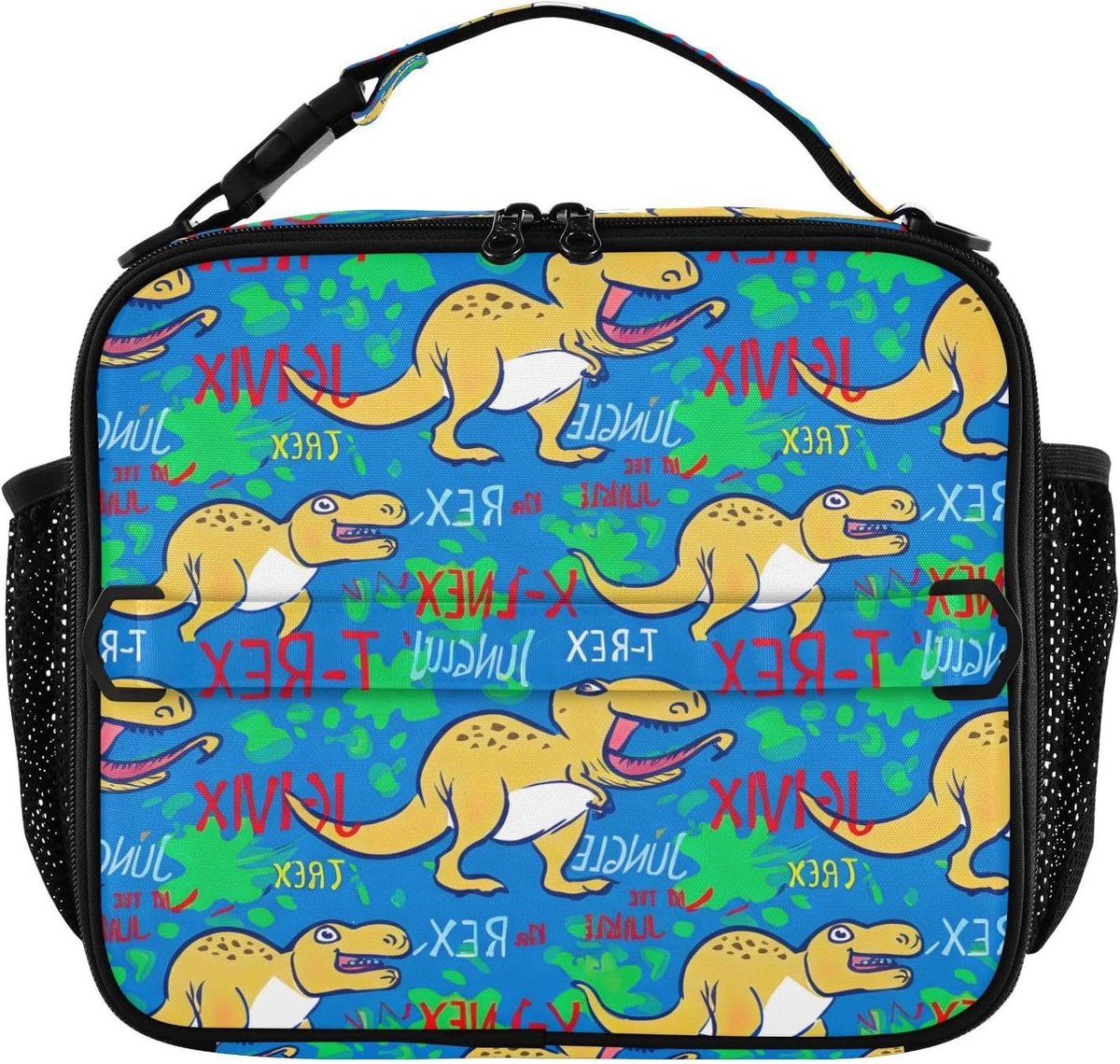 Koeltas Lunchtas - Lunchbox Geïsoleerd - Maaltijden Vers Houden - Aluminium Voering - 284 x 89 x 249 cm - Blauw