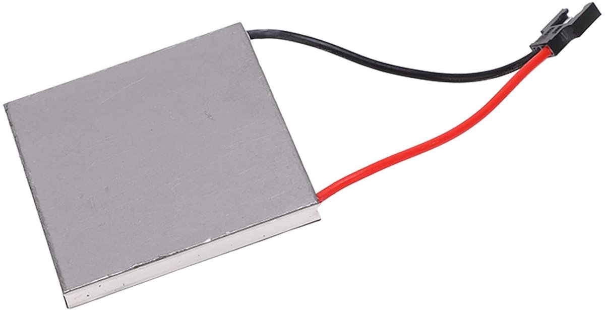 Accessoires voor Haardventilatormotor Stroomopwekkingsplaat, 227 ℃ Hoge Temperatuurbestendigheid Grafiet Stroomopwekkingsplaat voor Houtblokbrander Vervangingsset voor Open Haard