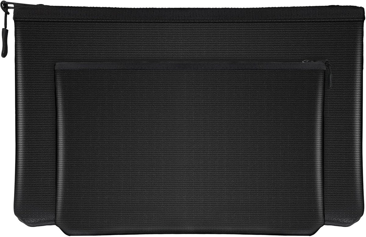 2 stuks vuurvaste documentenvakken, 2200 °F vuurvaste tas, 28 x 16 cm en 33 x 23 cm vuurvaste documentenbox voor contant geld, kwitantie, rekening, paspoort, tablet