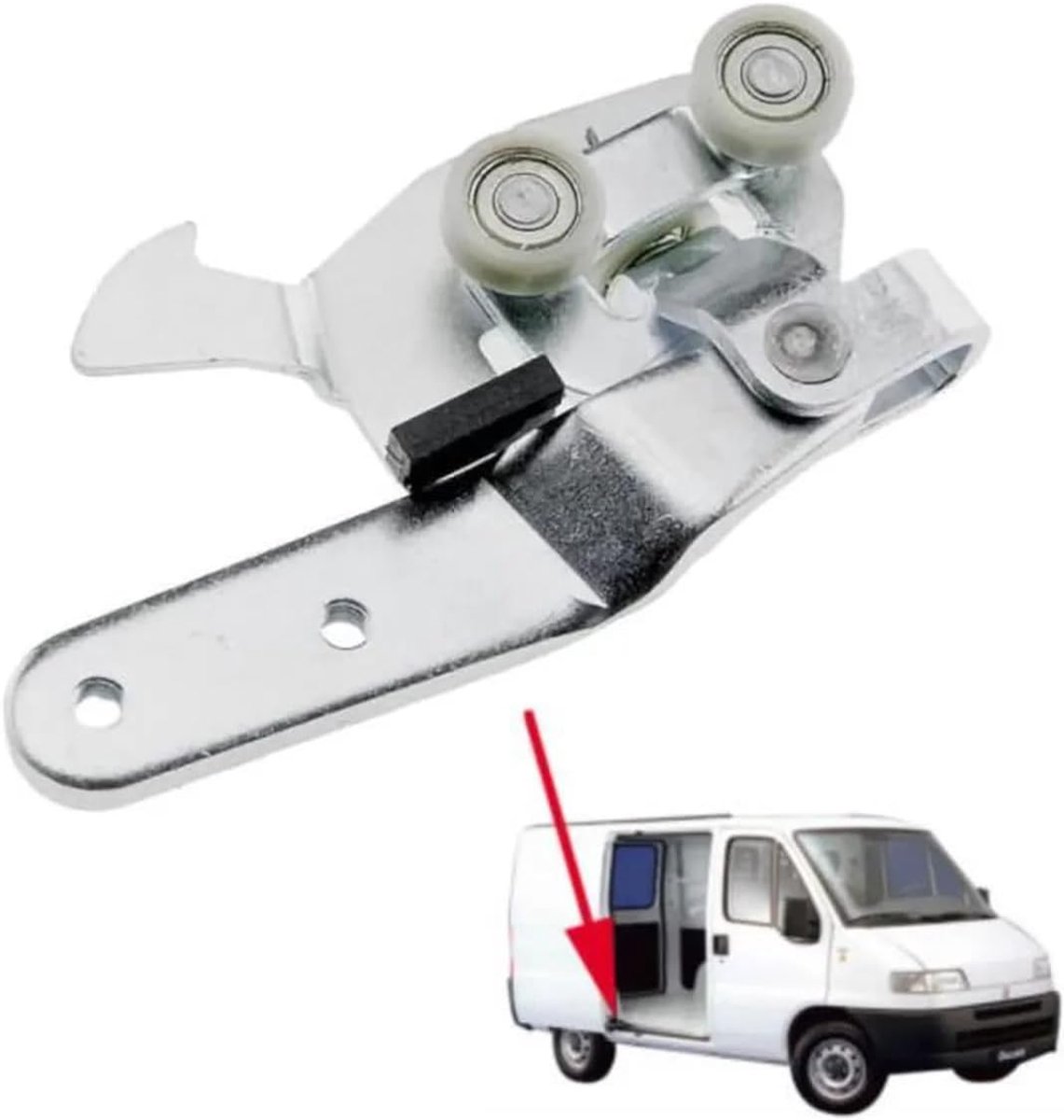 Onderste Kiezel Schuifdeurrol Compatibel JUMPER BOXER EN DUCATO OEM: 9033S0 1352331080 9033.J9