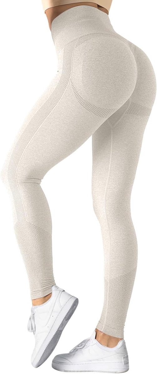 Leggings Naadloze Scrunch Hoge Taille Fitness Broek Gym Booty Lifting Push up Workout Sportbroek