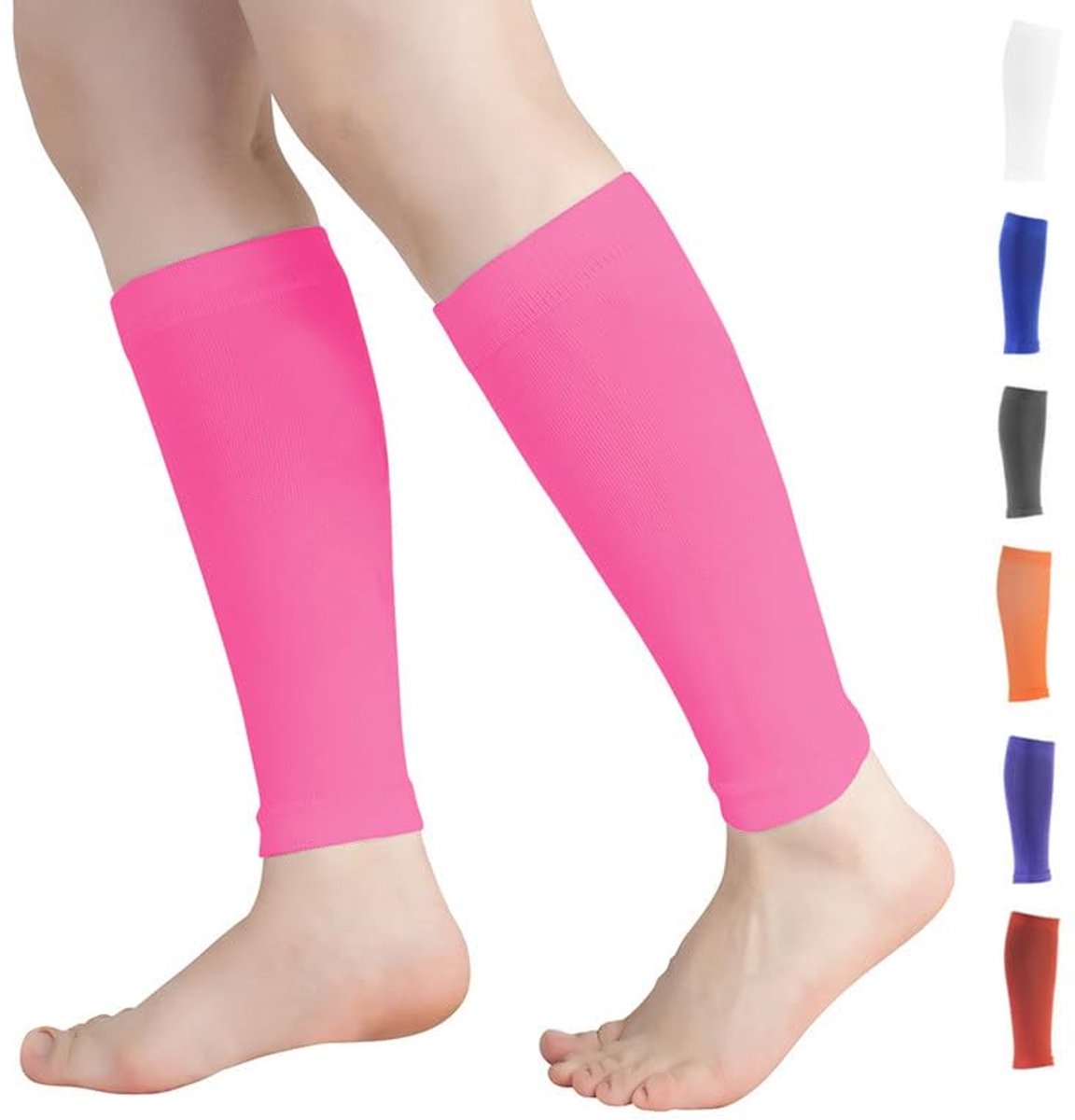 Kuitcompressiemouwen (20-30 mmHg) - Compressiemouwen voor Hardlopen, Fietsen, Ondersteuning bij Shin Splints & Vermindering van Pijn - Geschikt voor Mannen en Vrouwen