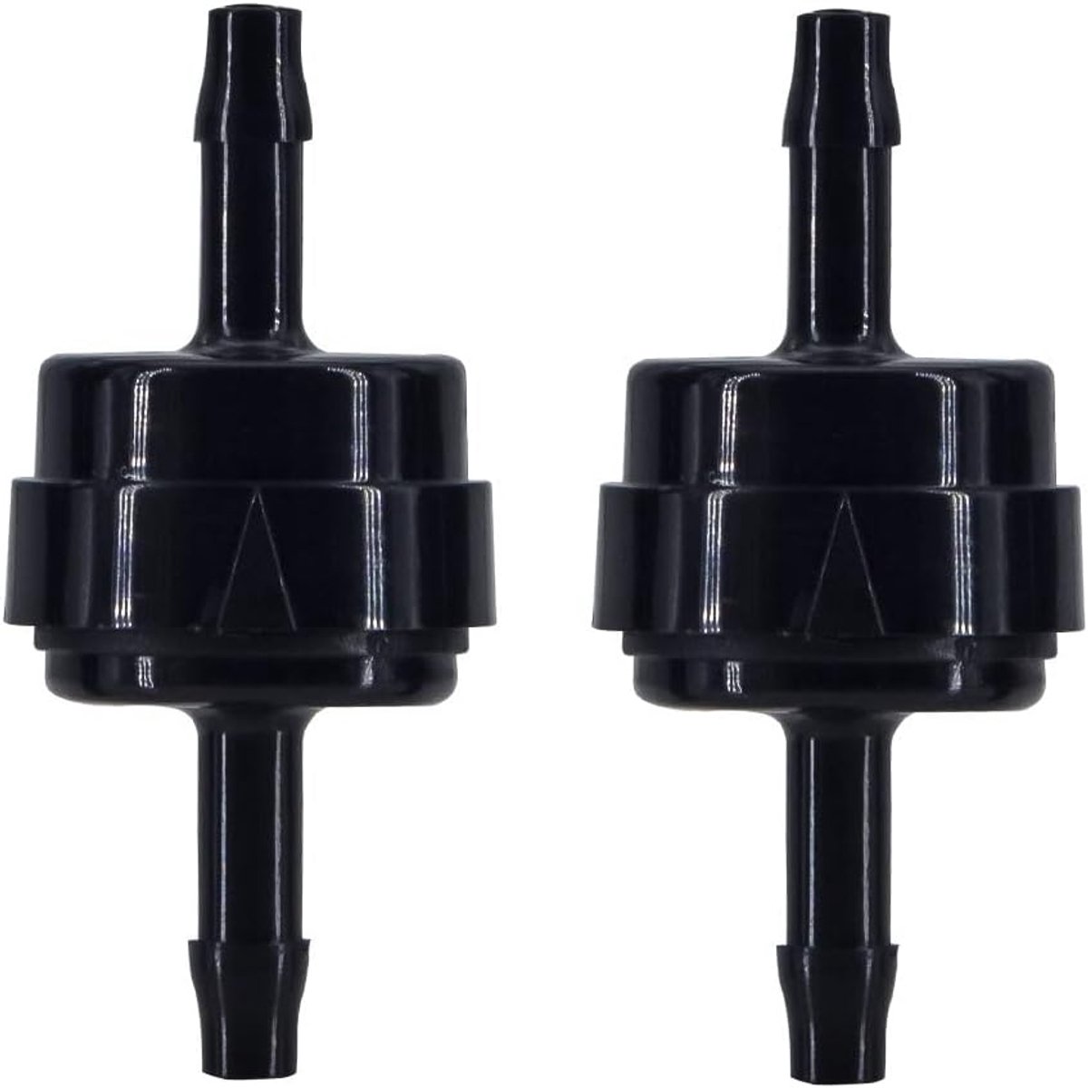 1/8" 3/16" 1/4" 5/16" PA66 Auto oliecircuit veer terugslagklep, hoge temperatuur corrosiebestendig eenrichtingspomp vacuüm anti-terugslagklep (1/8")