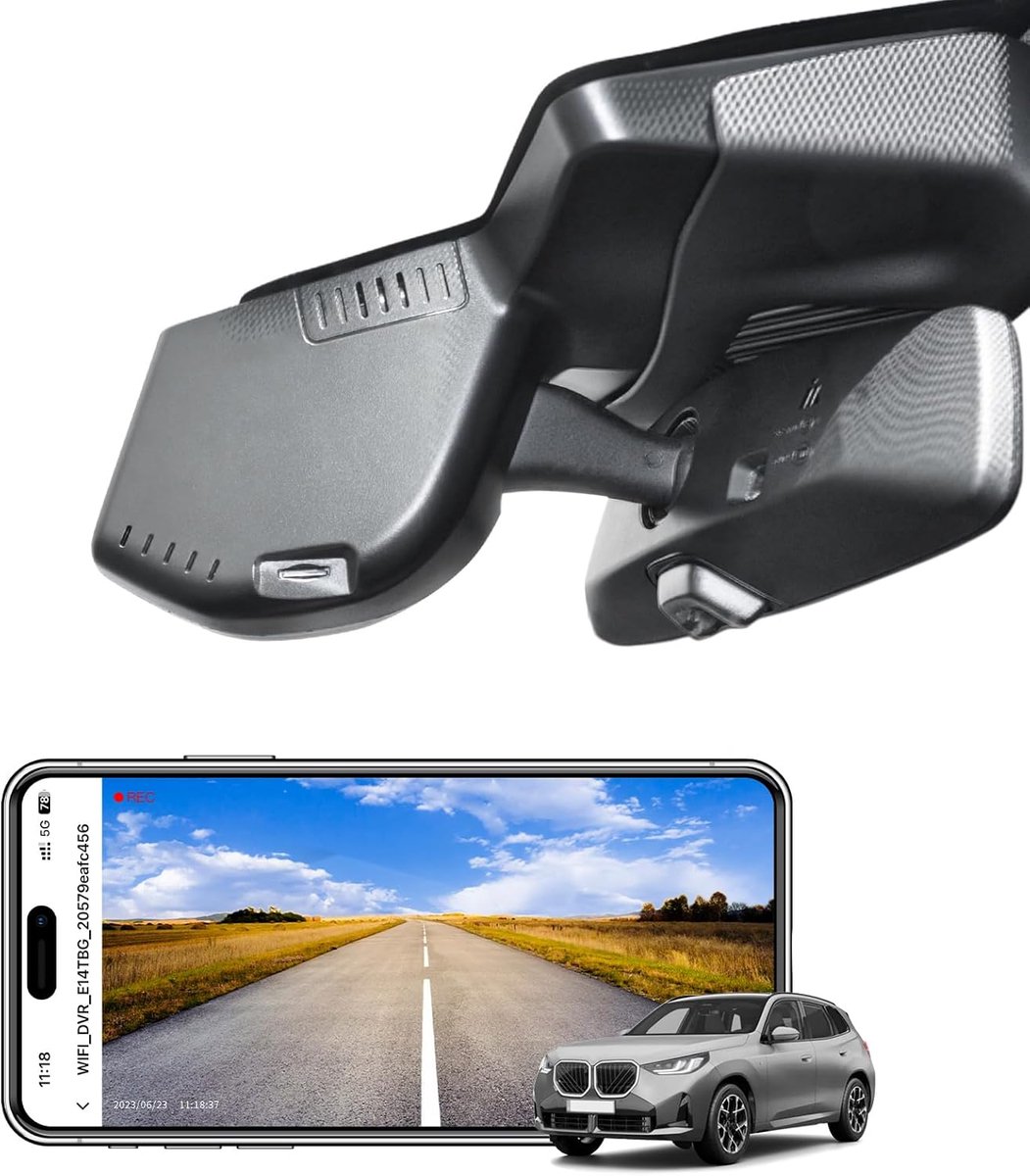 Dashcam 4K voor BMW X3 Gen4 G45 2025 - OEM stijl - 2160P UHD video - Perfecte integratie - ShopVlot