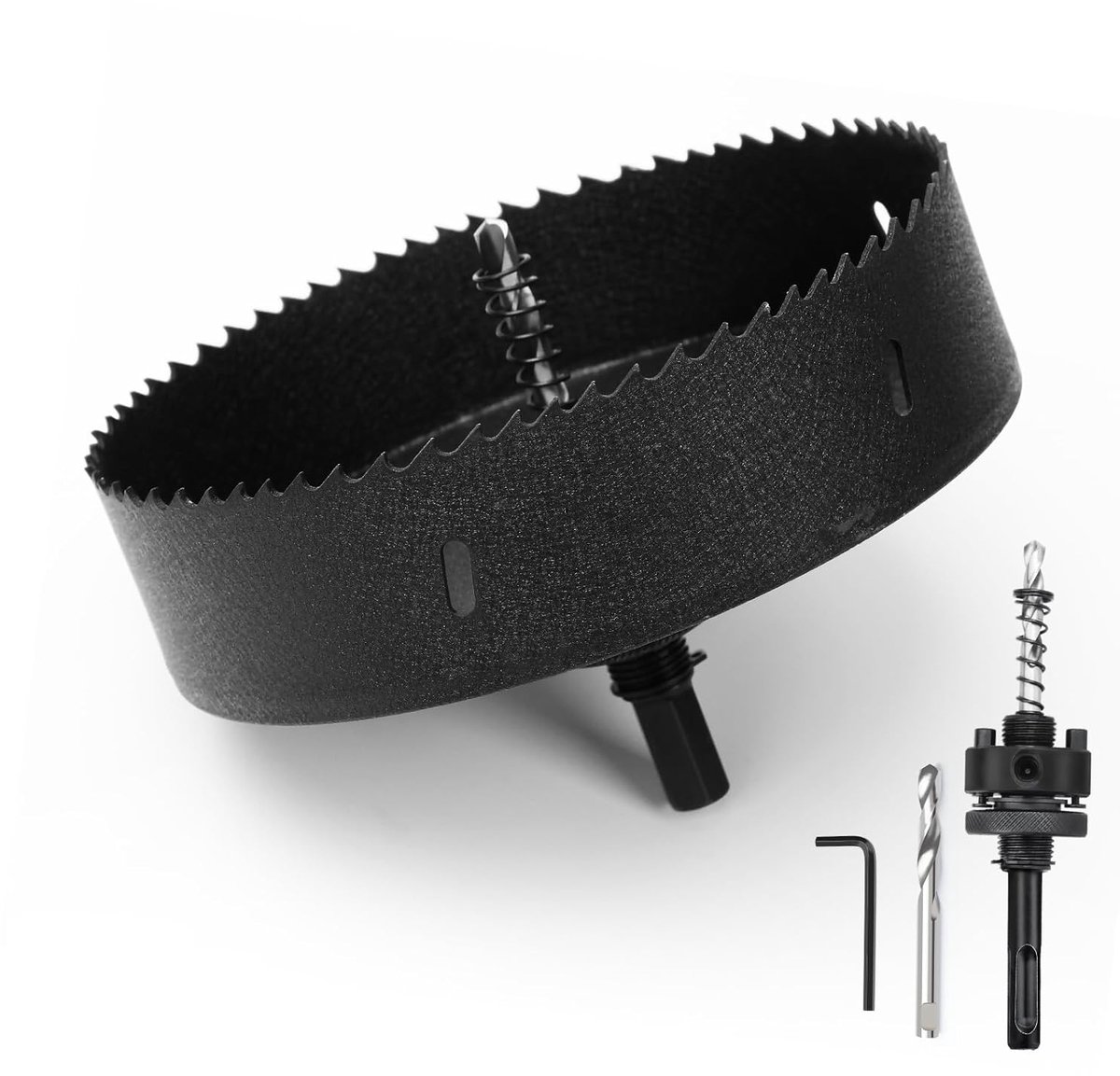 Gatenzaag 48 mm - Bimetalen gatenzagen - SDS Plus en hex shank - Voor hout en kunststof - ShopVlot