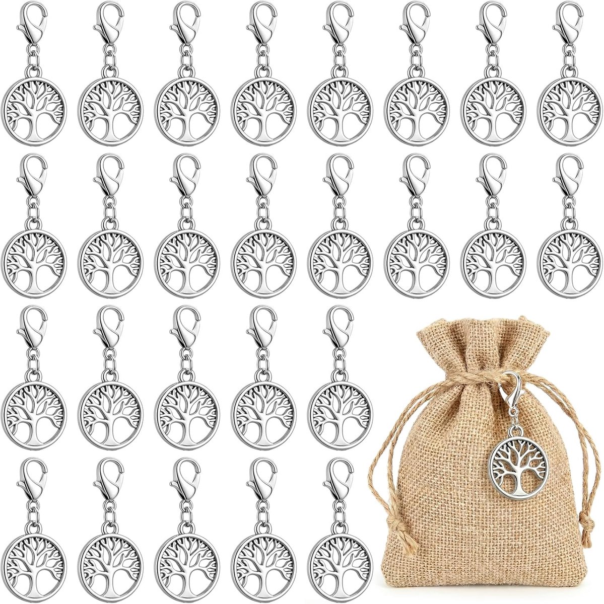 Sleutelhanger, Geëmailleerde Gelukshangers Met Karabijnsluiting, Voor Kerstmis, Bruiloften, Doopfeesten, Communies en Als Bedankje Voor Een Feestje, Aandenken Afstuderen