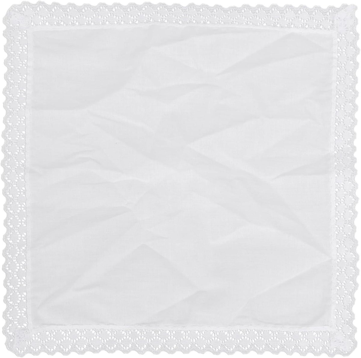 Zakdoeken Katoen - Zakdoekjes Heren - Zweet Afvegen - Hoge Absorptie - 23 x 25 cm - Wit