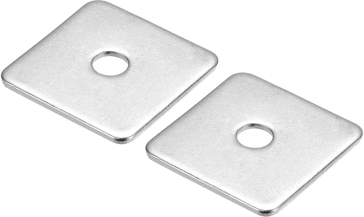 2 stuks vierkante sluitring M8x40x40x3mm 304 roestvrij staal vierkante plaat sluitringen platte pad afstandhouder afdichting voor hardware sluiting