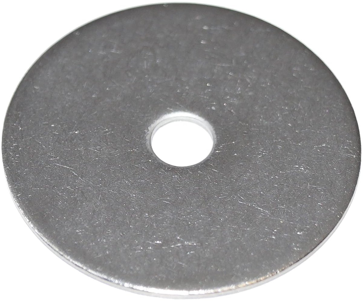 M5 roestvrij staal V2A 10 stuks sluitringen 5,3 x 25 x 1,5 mm van roestvrij staal A2 VA, spatbord, ruitschijven