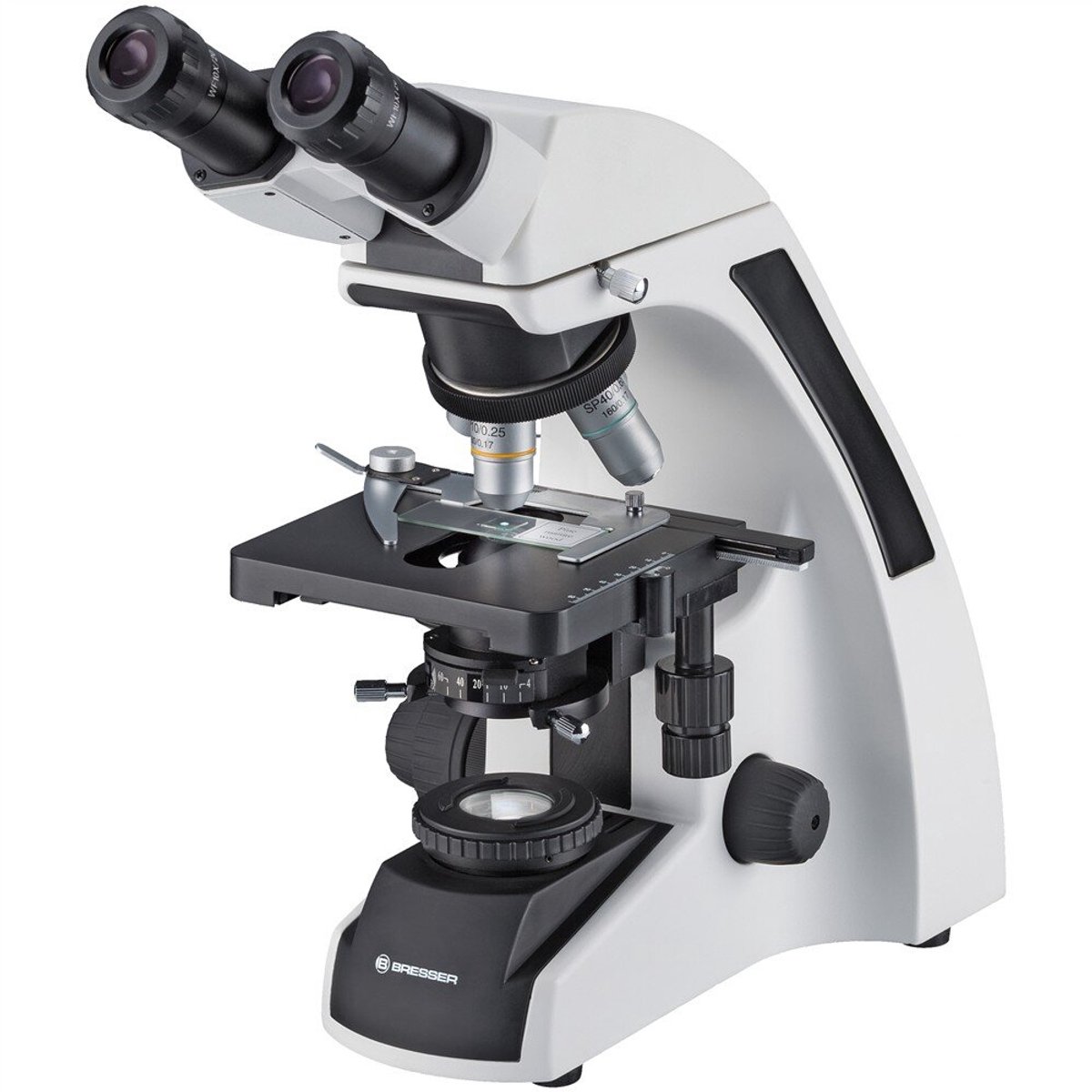Bol.com Bresser Microscoop - Science Tfm-201 Bino - 40x-1000x Vergroting - Wit/zwart aanbieding