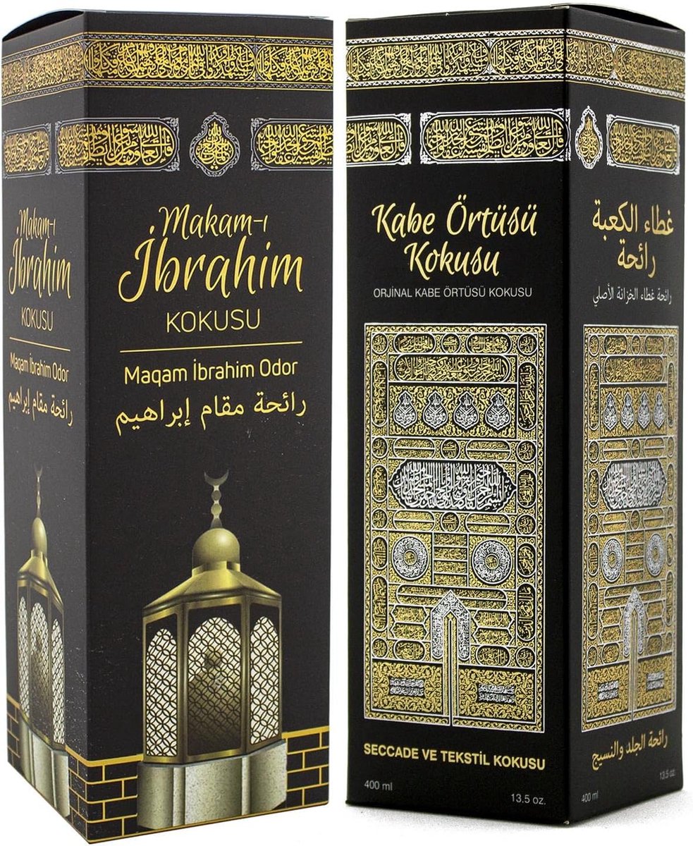 Room spray set - 2 x 400ml - essentiële oliën - frisse geur voor gebedruimtes - ShopVlot