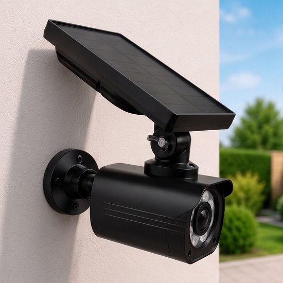 Dummy camera op Zonne-energie - SOL1800S/B - LED-knipperlicht - 2 stuks — afbeelding 4
