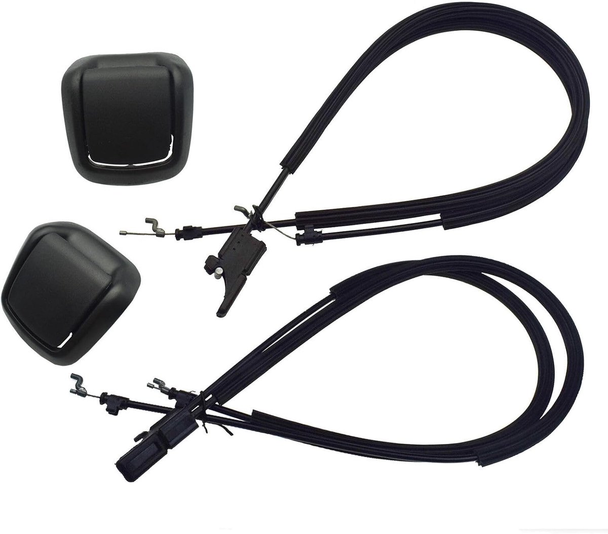 Zitting kantelhendel en kabel - Links en rechts - Metaal en ABS - Voor Ford Fiesta MK5 MK6 - ShopVlot
