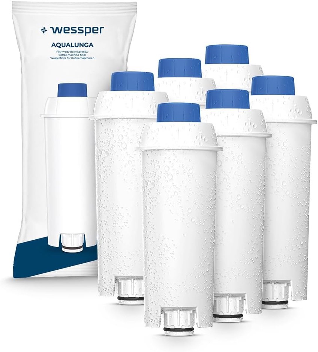Vervangende waterfilters koffiezetapparaat - Geschikt voor DeLonghi DLSC002, SER3017 - ShopVlot