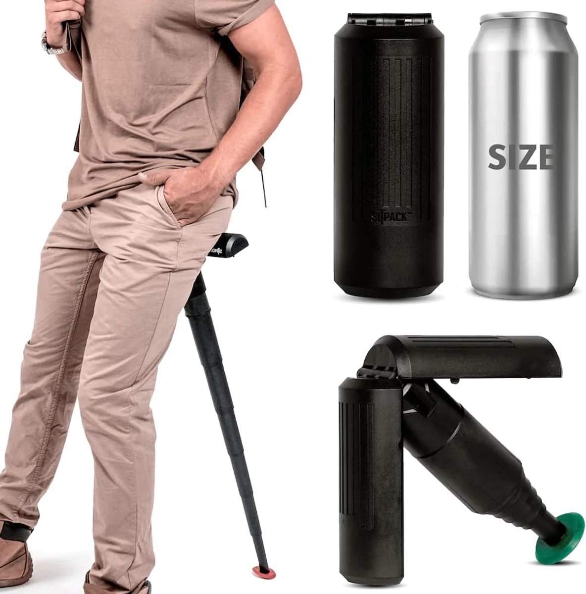 Opvouwbare Stoel - Compact en Lichtgewicht - Verstelbaar en Draagbaar - Ideaal voor Camping - ShopVlot
