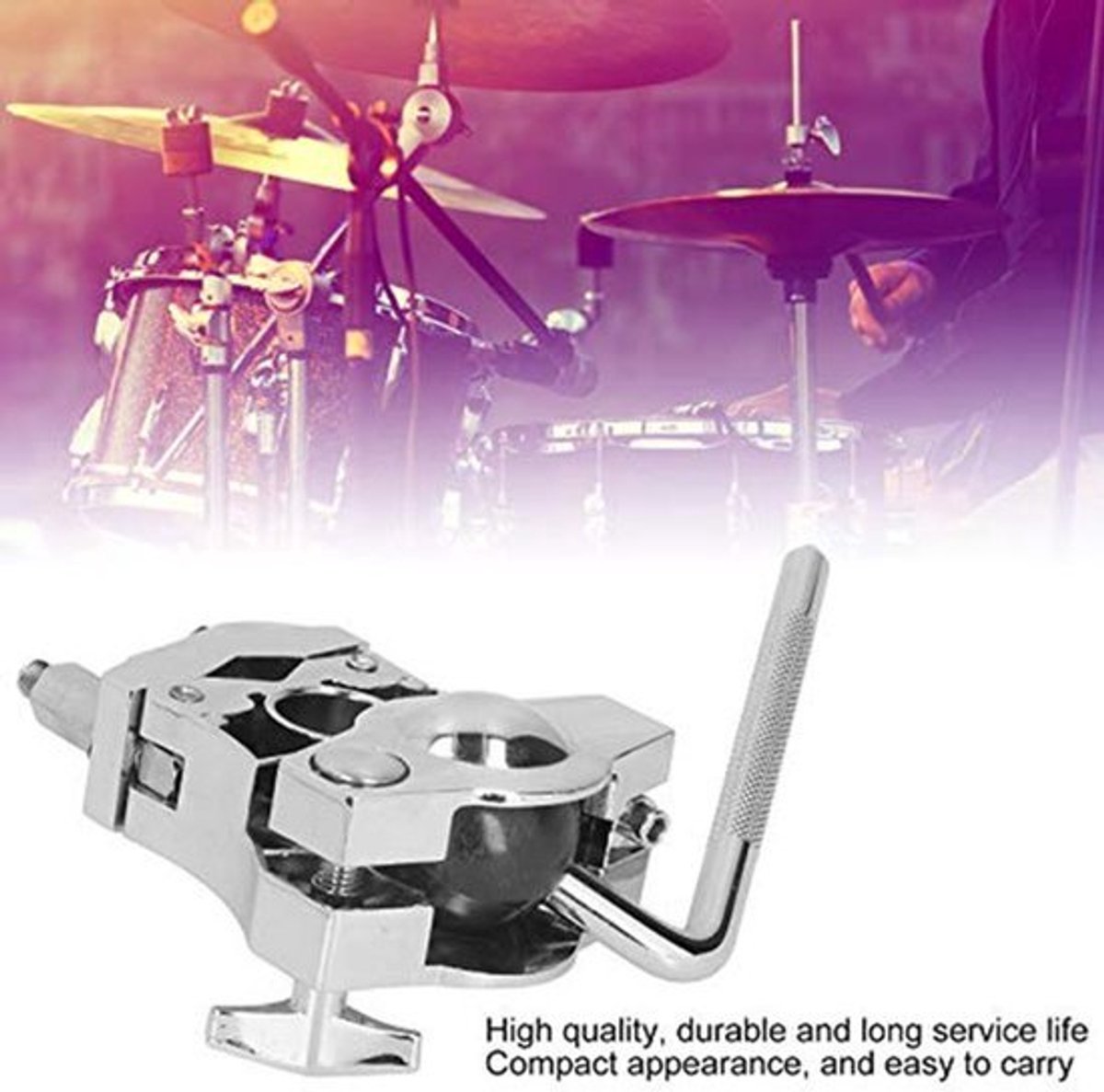 Drum Rack - Chrome Drum Rack Mount Bracket - Multifunctioneel en Compact