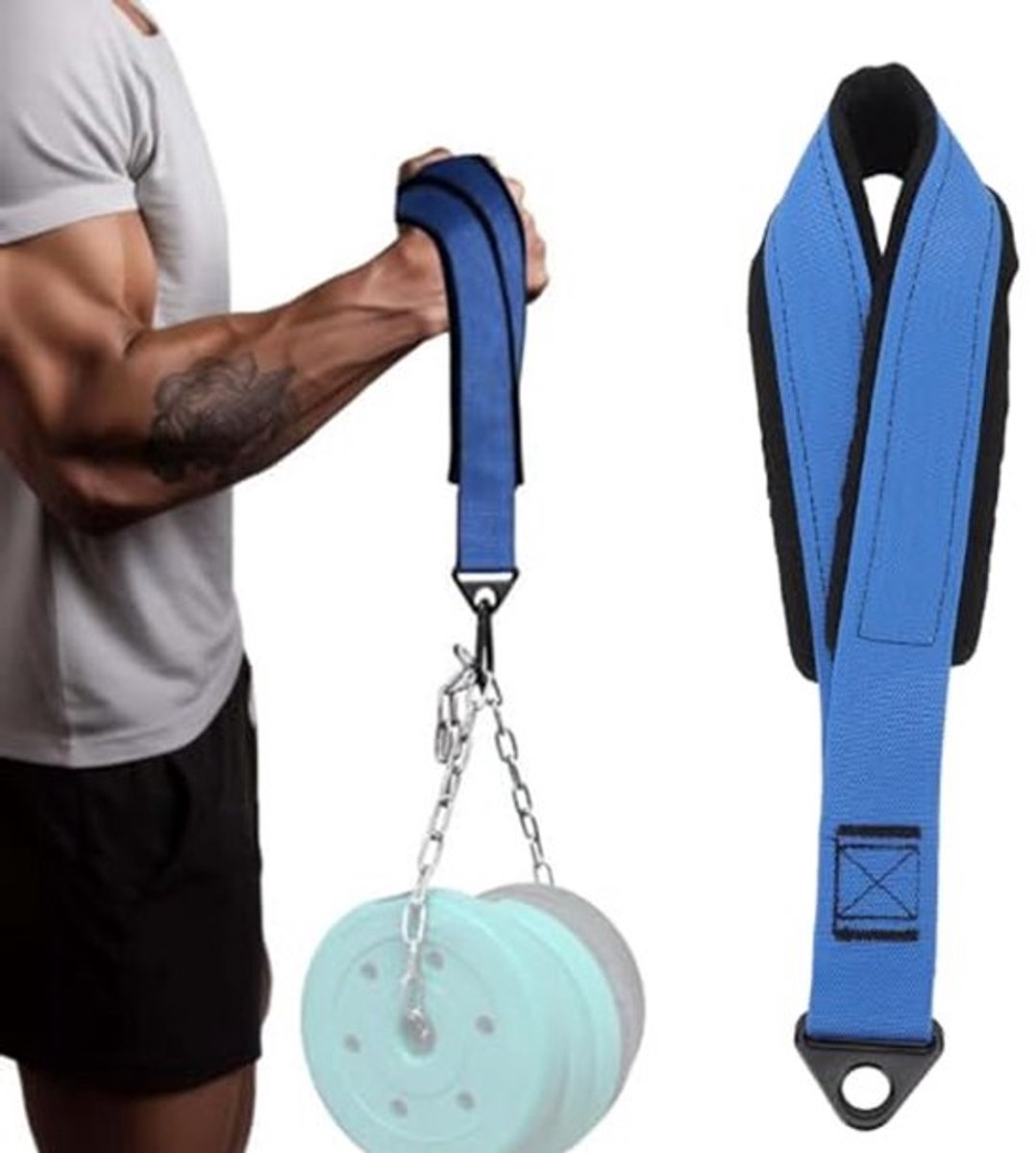Arm Wrestling Training Belt - Versterkt pols, onderarm en biceps - Rotatiebewegingen op de pols - Gemakkelijk te gebruiken - Zacht en duurzaam