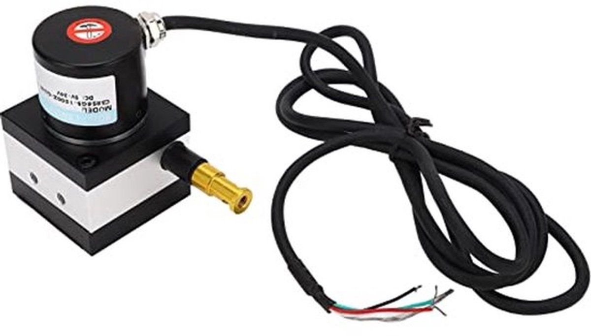 Schakelencoder, pulsslag Optioneel Lineaire onderbreking Meetkabel Encoder DC8‑24V 10‑1200mm Bereik 0,25% FS Lineariteit voor cilinder
